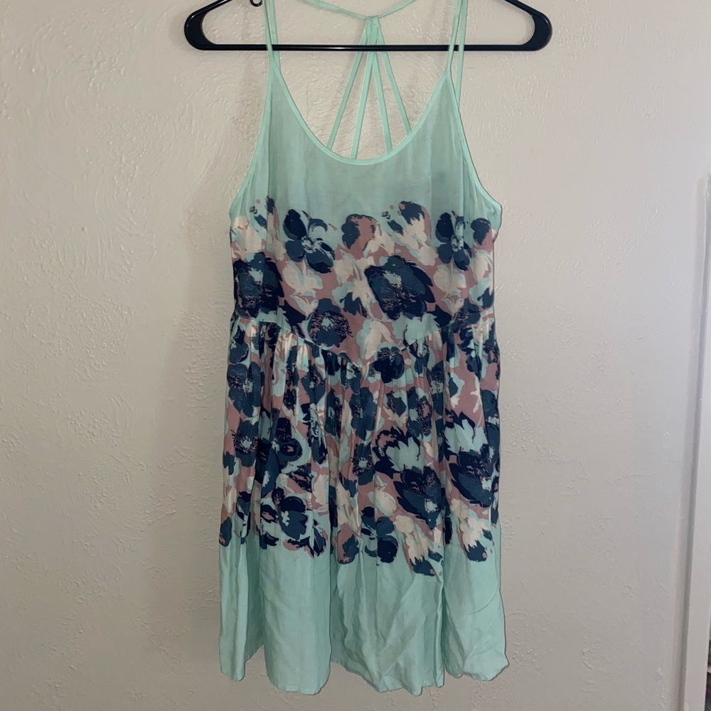 Free People mint dress